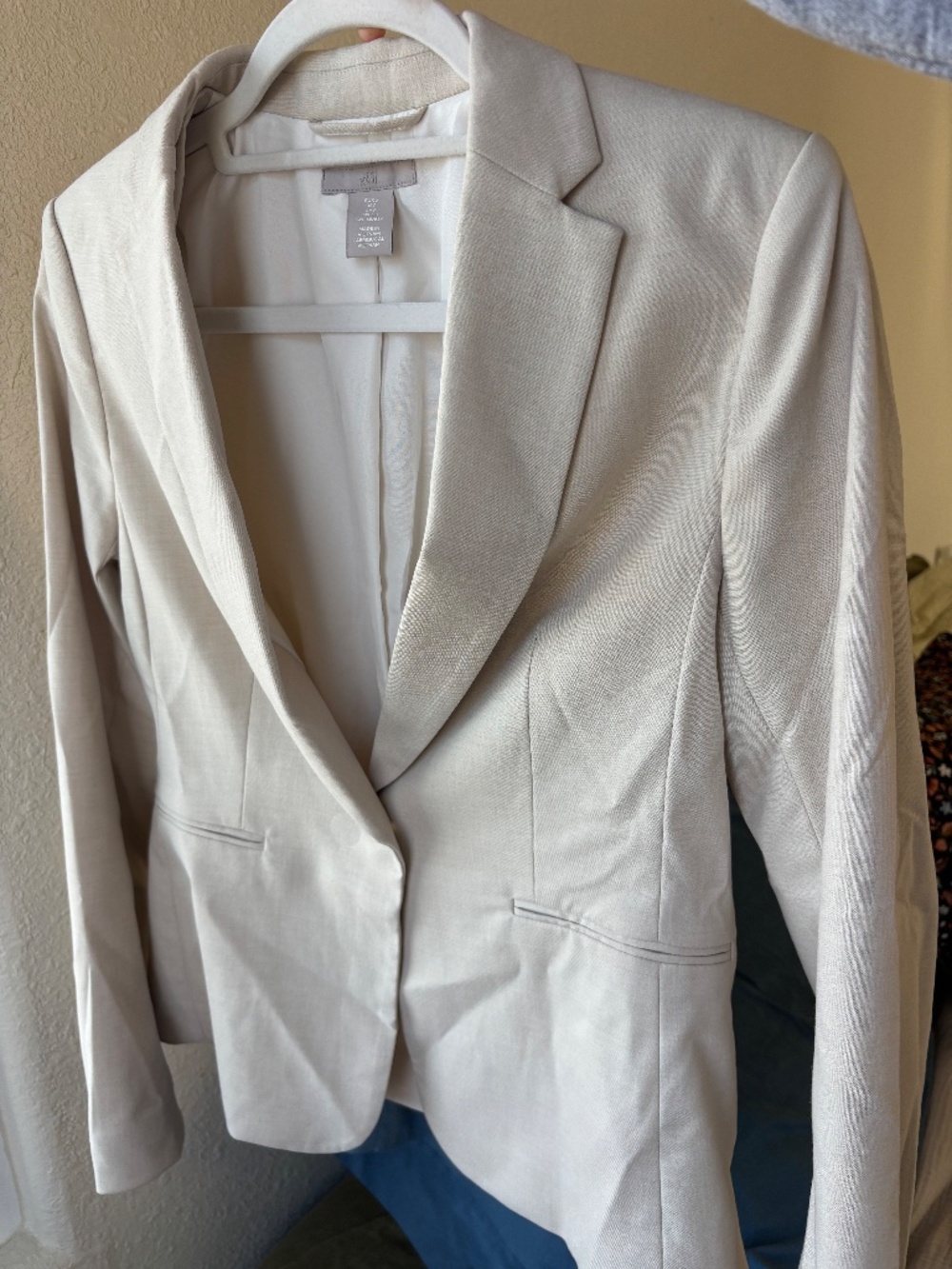 H&M Tan/Cream Blazer